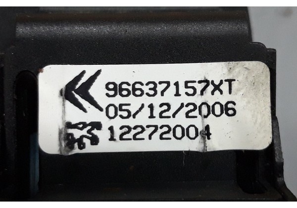 Підрульовий перемикач круїз контроль, Peugeot, Citroen, 96637157XT